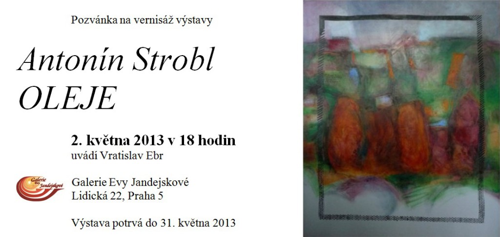 Antonín Strobl: Oleje