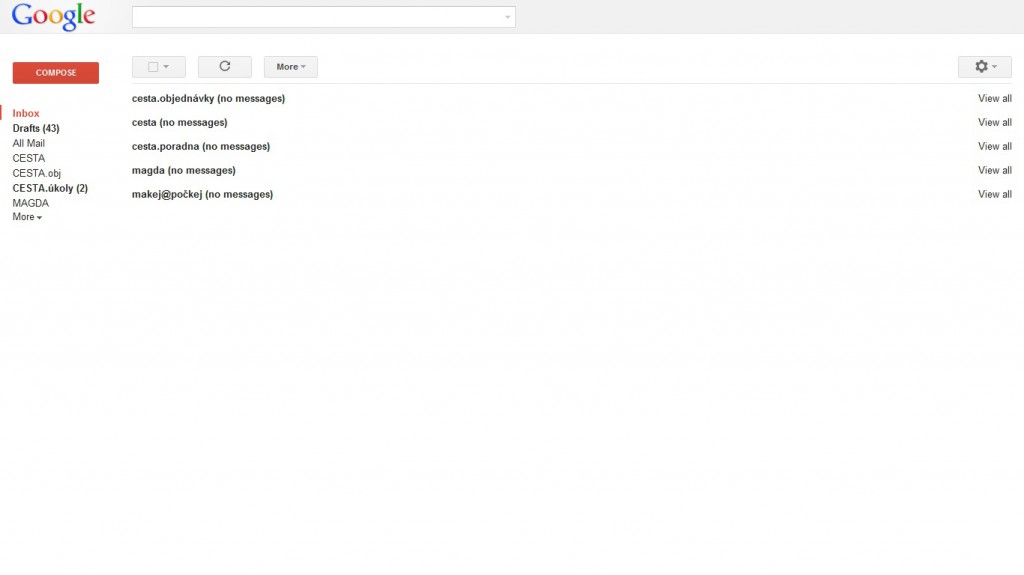Prázdný Inbox